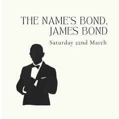 The Name's Bond, James Bond 
