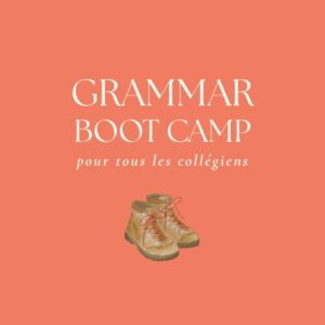 Grammar boot camp